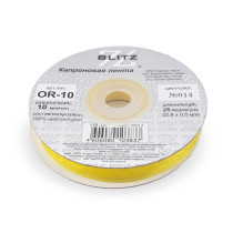 Лента капроновая OR-10 №014 желтый