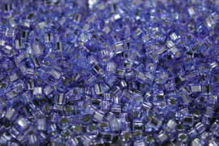 Бисер Япония CUBE 3 мм 10 г 0033 светло-синий