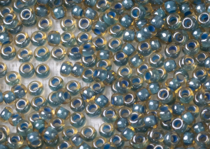 Бисер Чехия круглый 10/0 50г 11337 зеленый