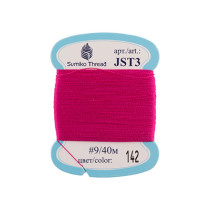 Нитки для вышивания " SumikoThread" JST3 9 100% шелк 40 м №142 фуксия